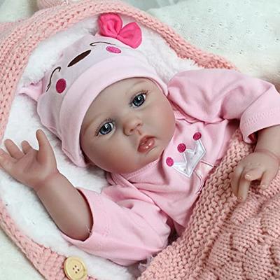 CHAREX Realistic Baby Doll, 22 Inches Real Baby Doll Reborn