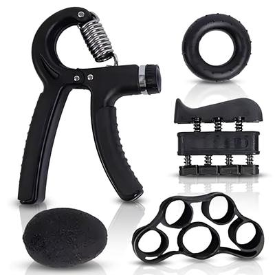 EcoVenture- Grip Strength Trainer Set (5 Piece), Forearm