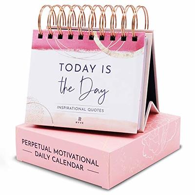 Cheap 365 Days Daily Calendar 2024 Motivational Desk Calendar 2024 Mini  Calendar
