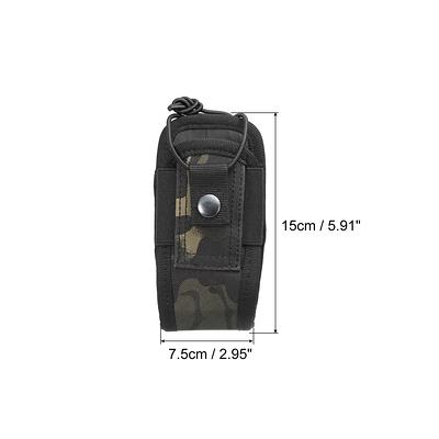 Radio Holder Walkie Talkie Protective Covers Nylon Carry Bag - Black  Camouflage - Yahoo Shopping