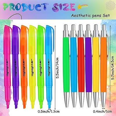 Qeeenar 240 Pcs Bible Highlighters and Pens No Bleed 120 Pcs Aesthetic  Chisel Tip Gel Highlighters 120 Pcs Fine Tip Black Ink Bible Pens for  Journaling School Office (Modern Styles, Bright Colors) - Yahoo Shopping