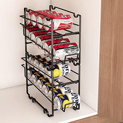 Adjustable Water Bottle Organizer Holder, 2-Tier 2 Pack Stackable