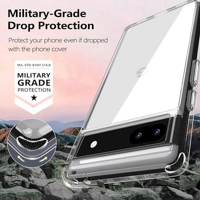 Rayboen for Pixel 6a Case, Hybrid Clear Shockproof Anti-Scratch