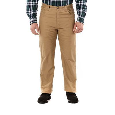 Smith's Workwear Men's Mid-Rise Print Fleece-Lined 5-Pocket Canvas Pants -  Yahoo Shopping