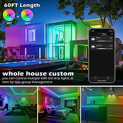 Custom RGB LED Light Strips w/ Bluetooth Control