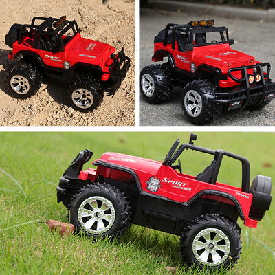 RC Remote Control Big Wheel Monster Truck Off Road Kids Toy Car Gift With  Lights