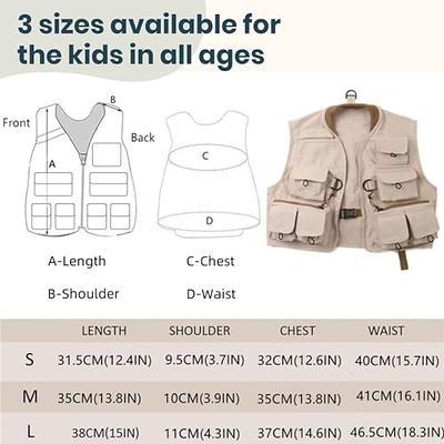 Maxcatch Kids Fly Fishing Vest Youth Vest Pack, 100% Cotton (S) - Yahoo  Shopping