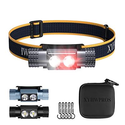 NEBO Transcend 1500 USB Rechargeable Headlamp for Camping, Hiking