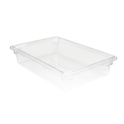 Cambro 4 3/4 Gal Clear Plastic Food Storage Container - 18L x 12