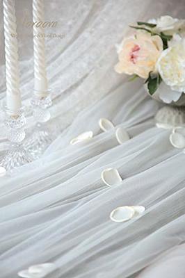 Ivory Rose Petals for Wedding Aisle 