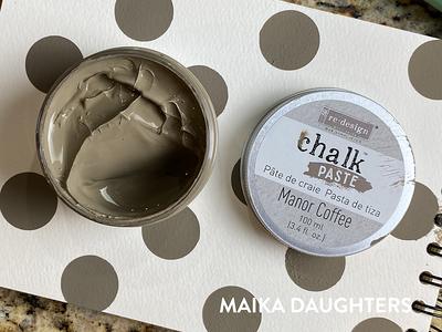 REDESIGN WITH PRIMA CHALK PASTE  How to use chalk paste with