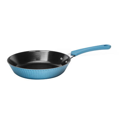 NutriChef 8'' Small Fry Pan - Stylish Kitchen Cookware with Elegant Diamond  Pattern, Non-Stick - Yahoo Shopping