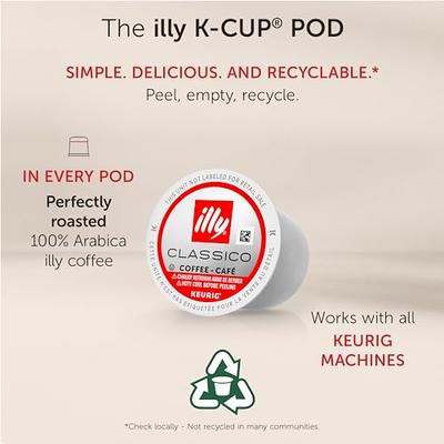 Illy Coffee K Cups - Coffee Pods For Keurig Coffee Maker – Brasile Bold  Roast – Notes of Caramel – Intense & Full-Flavored Flavor Pods of Coffee -  No Preservatives – 10 Count - Yahoo Shopping