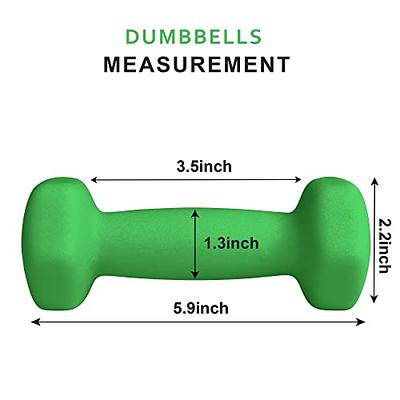 Balelinko Home Gym Equipment Workouts Strength Training Weight Loss Pilates  Weights Yoga Sets Free Weights for Women, Men, Seniors and Youth, 2LB  Green, Pair - Yahoo Shopping