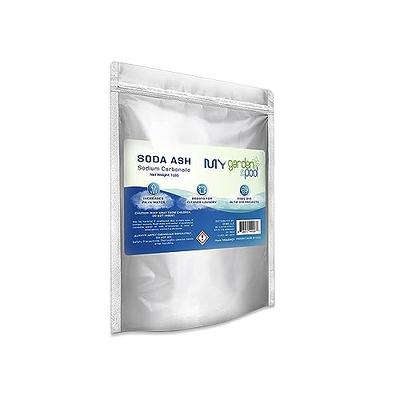 My Garden Pool Soda Ash - pH Increaser for Crystal-Clear Waters, Laundry  Booster, Tie Dye Fixer - Elevate Your Pool and Projects with Sodium  Carbonate (1 lbs) - Yahoo Shopping