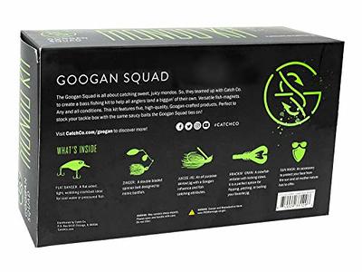 Catch Co Googan Squad Bass Fishing Mondo Kit  Flat Banger, Zinger, Juicee  Jig, Necko Sun Mask and Googan Baits Krackin' Craw - Yahoo Shopping