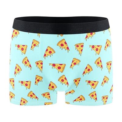 JHKKU Pizza Slices Men's Boxer Briefs Moisture Wicking Breathable Bamboo  Viscose Fiber Underwear Trunks M - Yahoo Shopping