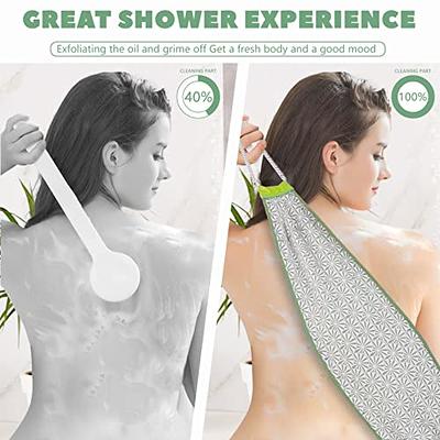 TYYIHUA 20.5 Bath Back Brush Long Handle for Shower for Men and