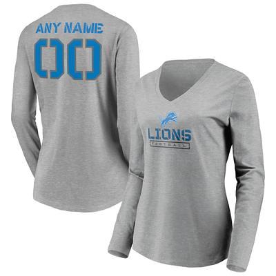 Women's Fanatics Branded Royal Indianapolis Colts Wordmark Long Sleeve  V-Neck T-Shirt