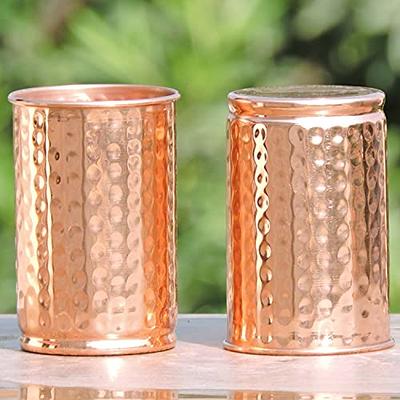 Indian Copper Hammered Tumbler for Benefits of Ayurveda