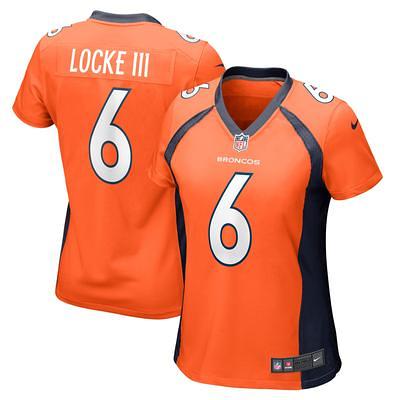 Women's Nike P.J. Locke Orange Denver Broncos Game Player Jersey - Yahoo  Shopping