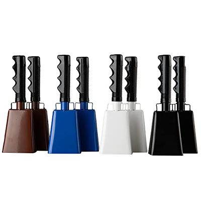 Black Football Cowbells - Cowbells For Sporting Events