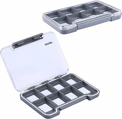 Gonex Fly Boxes for Fly Fishing Jig Boxes Two-Sided Waterproof