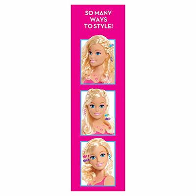 Barbie Fashionistas 8-Inch Styling Head, Dark Brown, 20 Pieces