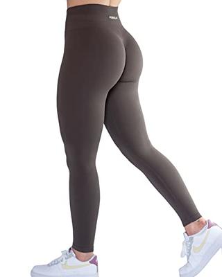 Workout Running Leggings for Women,Seamless tight yoga pants, hip stretch  sports pants,Green A,L,Tummy Control Leggings