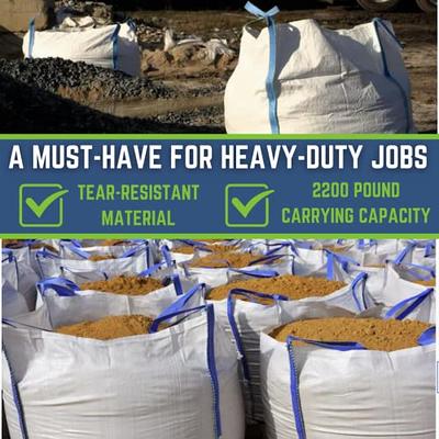 6 Mil Contractor Bags - Heavy Duty 100 lb Capacity - Sandbaggy