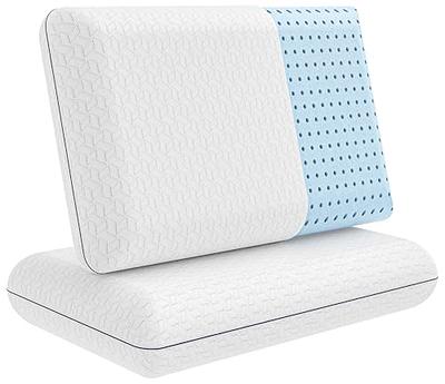 NEIPOTA Memory Foam Pillow, Bed Pillow for Sleeping Premium Firm Solid  Cervical Gel Cooling Ventilated Support Pillows for Neck Pain, Back, Side  Sleeper, Hypoallergenic Washable Cover, 16×28 Queen - Yahoo Shopping