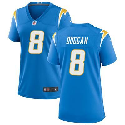 Men's Nike Easton Stick Powder Blue Los Angeles Chargers Game Jersey