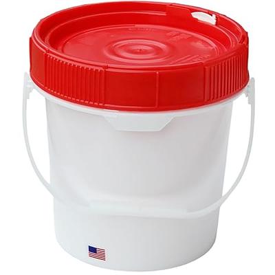 Bella Storage Solution 30-Gallons (120-Quart) Green and Red Tote with  Standard Snap Lid in the Plastic Storage Containers department at