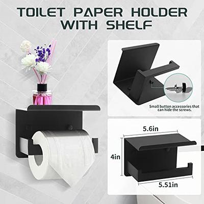 Paper Towel Holder Wall Mount for Paper Towel, Self-Adhesive Paper Towel  Bar, Paper Towel Rack, SUS304 Stainless Steel 7 inch(Black) - Yahoo Shopping