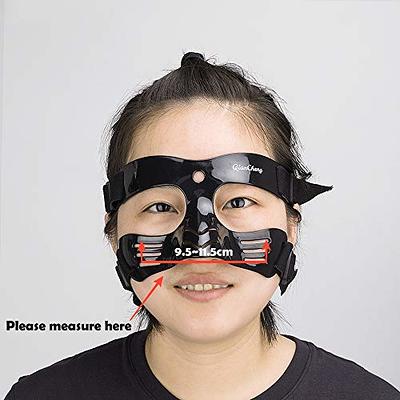 Nose Guard For Broken Nose, Face Shield Masks For Soccer Basketball & Other  Sports, Adjustable Clear For Adults Teenagers