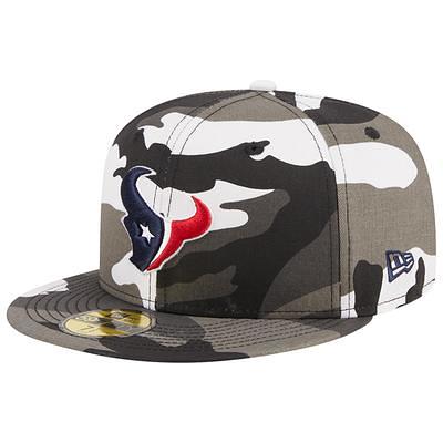 Men's New Era Black/Camo Houston Texans 2021 Salute To Service 59FIFTY Fitted  Hat