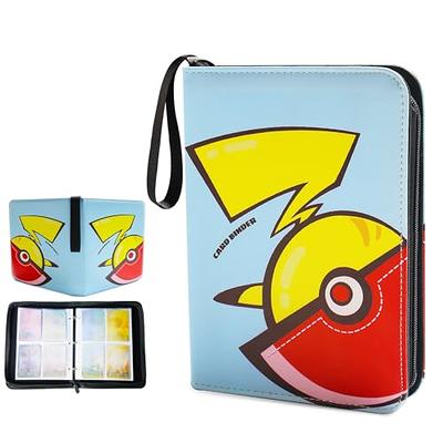 Trading Card Binder,Pokemon Binder Fits 400 Standard Size Cards