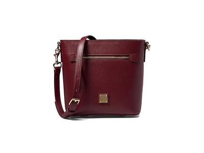 saffiano small zip crossbody