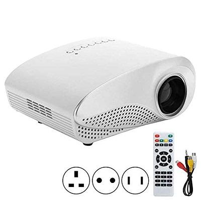 Mini Projector, HISION Bluetooth Projector 1080P Projector 4K Movie  Projector Portable Home TV Projector 8500L Outdoor Video LED Projector  Compatible