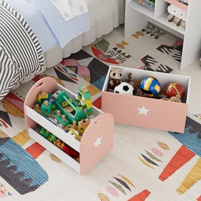  FOTOSOK Toy Storage Organizer with 3 Movable Drawers