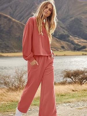 Two Piece Outfits for Women Fall 2 Piece Joggers Sets For Women