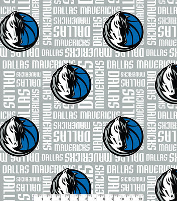 Oklahoma City Thunder Toss Wordmark NBA Fleece Fabric (2 Yards Min.) - Team Fleece Fabric - Fabric