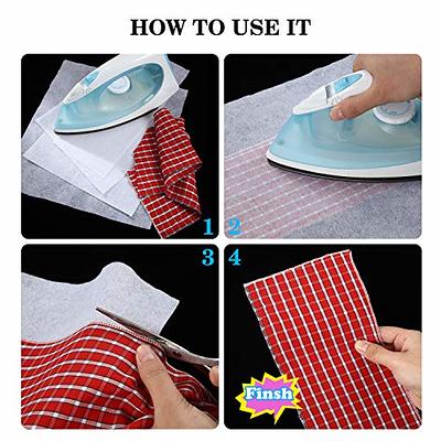 3 Pieces Fusible Interfacing Non-Woven Lightweight Polyester Interfacing  (White, 39.4 Inch x 2 Yards) - Yahoo Shopping