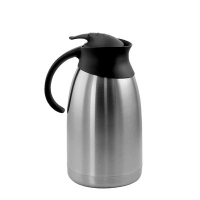 MegaChef 3 L Stainless-Steel Airpot Hot Water Dispenser for Coffee and Tea, Silver/Black