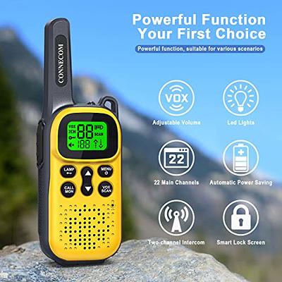 Walkie Talkies for Kids Rechargeable, Toys for 3+ Years Old Kids Walkie  Talkies Rechargeable, Up to 2 Mile 2 Way Radio Birthday Toys for Girls And