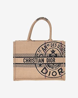 Dior Medium Book Tote Bag Authenticated By Lxr - Yahoo Shopping