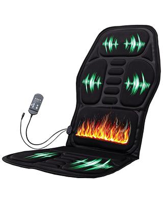 Portable Back Massage Cushion Black