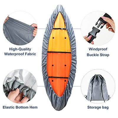 Muligheter Kayak Covers for Outdoor Storage, Waterproof Heavy Wind