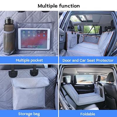 Waterproof Dog Car Seat Hammock with Pockets