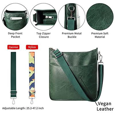 KITATU Crossbody Bag for Women Hobo Handbags - Vegan Leather Designer Purse  Shoulder Zipper Bag with 2 Adjustable Straps - Yahoo Shopping